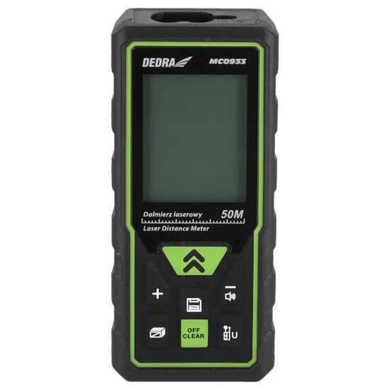 Telemetru cu laser, 50 m, Dedra