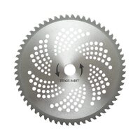 Disc circular vidia pentru motocoasa/trimmer, Thor, 255x25.4 mm, 60 dinti