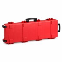 Geanta pentru 5 gletiere inox profesionale, Olejnik, max 1000 mm, cu roti, rosu, 114x37x15.5 cm