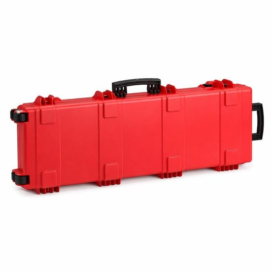 Geanta pentru 5 gletiere inox profesionale, Olejnik, max 1000 mm, cu roti, rosu, 114x37x15.5 cm