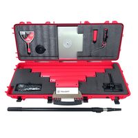 Set 5 gletiere profesionale, lama inox 0.3 mm, 25, 40, 60, 80, 100 cm, adaptor, maner telescopic, rola gletuit, spaclu, geanta, Fullsoft, Olejnik