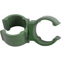 Conector plastic, pivotant, pentru araci de 20 mm, set 10 buc, verde