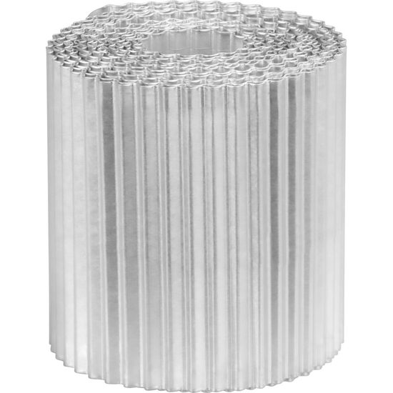 Bordura gazon din metal, argintiu, 6 m x 150 mm, Strend Pro