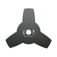 Disc metalic stea pentru motocoasa/trimmer, Thor, 3 dinti, 255x25.4x2 mm