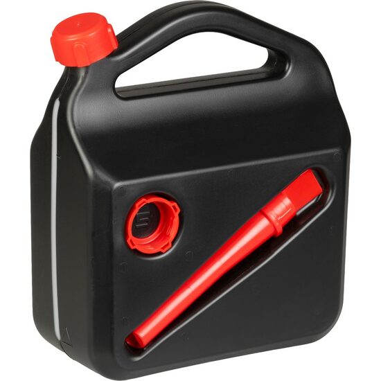Canistra combustibil, plastic, negru, 10 L, Strend Pro