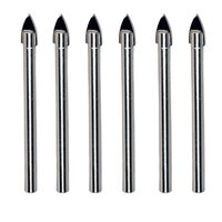 Set 6 burghie sticla si ceramica 4-12 mm, Richmann