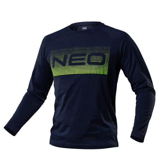 Tricou cu maneca lunga raglan Premium, 180 g/mp, bleumarin, marimea S/48, NEO
