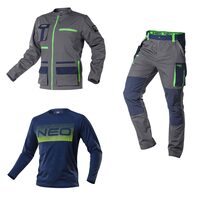Set imbracaminte de lucru, geaca, pantaloni, tricou, model Premium, bumbac, L/52, NEO