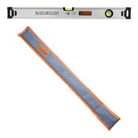 Set nivela aluminiu 150 cm cu husa, 2 bule, 0.5 mm/m, Richmann Exclusive