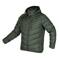 Geaca de lucru matlasata Mix&Match, cu gluga, verde inchis, marimea S/48, NEO