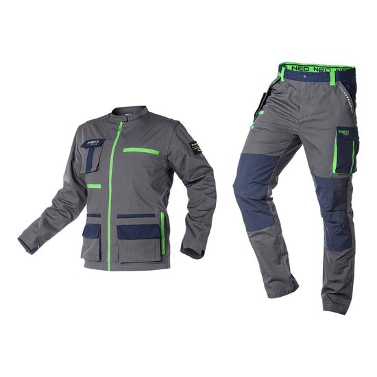 Set imbracaminte de lucru, geaca si pantaloni, model Premium, bumbac, M/50, NEO