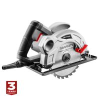 Fierastrau circular de mana, 1200 W, 165x20 mm, Graphite