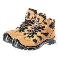 Bocanci de lucru, S3, SRC, protectie compozit, piele nabuc, marimea 42, NEO 