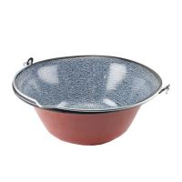 Ceaun emailat cu maner, rosu, 14 L, Perfect Home