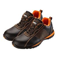 Pantofi de lucru, SB, SRA, piele, protectie metalica, marimea 41, NEO 