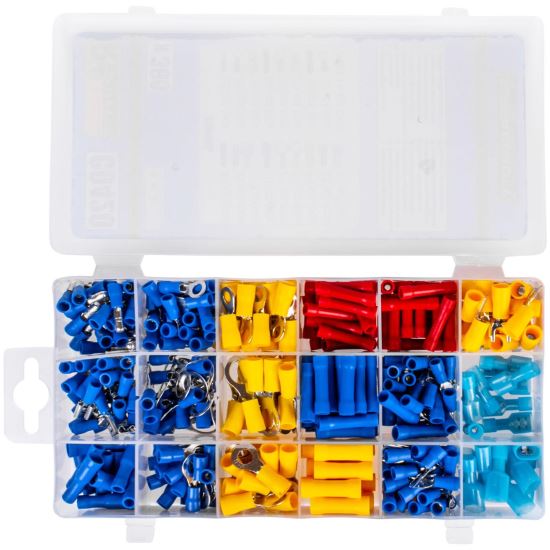 Set conectori, papuci, pentru cabluri electrice, 360 piese, Richmann 