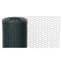 Gard plasa rabitz, pvc, verde, 10x 0.5m, 20 mm, 0.9 mm