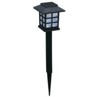 Lampa solara pentru gradina, LED, 8.5x8.5x38.5 cm, Alya 