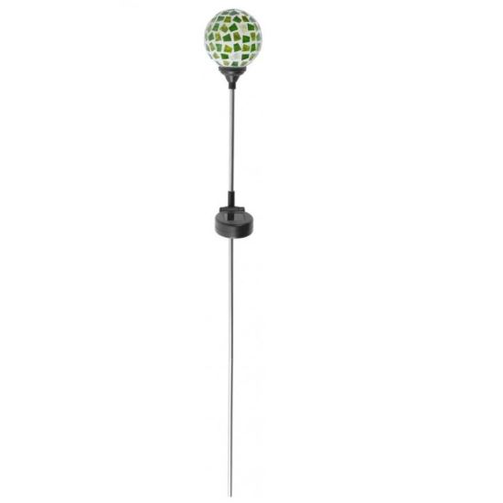 Lampa solara pentru gradina, LED, verde, 8.5x85 cm, Meissa