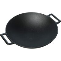 Vas de fonta tip Wok, 30x10 cm, Perfect Home 