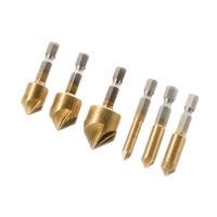 Set freze, 6 piese, pentru sanfren, 6,8,10,13,16,19 mm, Uni-Max