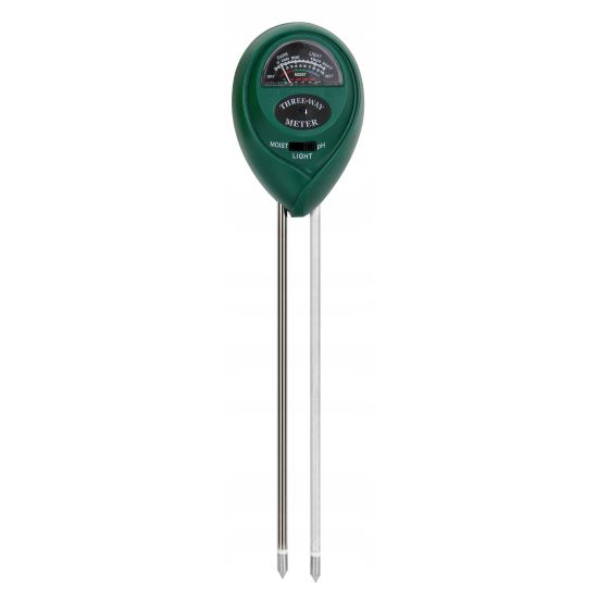 Tester PH, pentru sol, 3 functii, 26 cm 