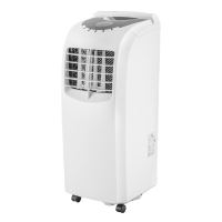 Aparat de aer conditionat, 1025 W, portabil, 9000BTU, functie de racire, ventilatie si dezumidificare, NEO 