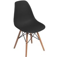 Scaun stil scandinav, negru, 45x40x78 cm