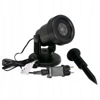 Proiector laser, LED, tema Craciun, 2 moduri, IP44