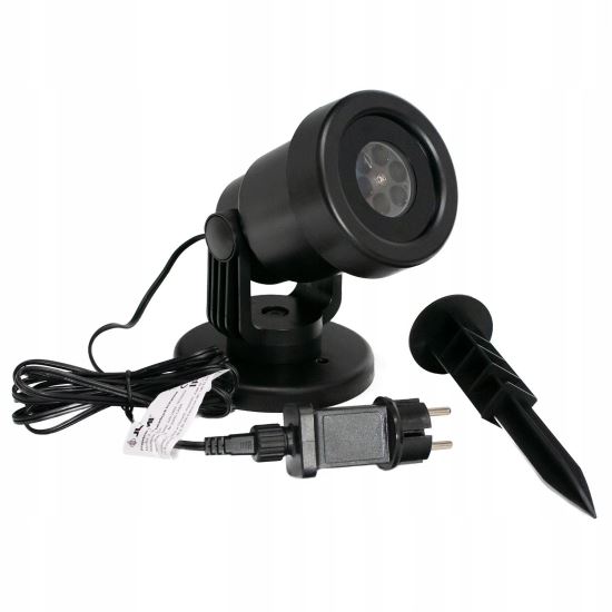 Proiector laser, LED, tema Craciun, 2 moduri, IP44