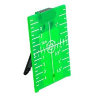 Placa, tinta, pentru nivele laser, plastic, verde, NEO 