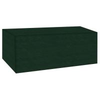 Husa protectie banca gradina, polietilena, verde, 160x75x77 cm 