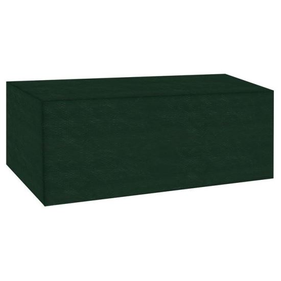 Husa protectie banca gradina, polietilena, verde, 160x75x77 cm 