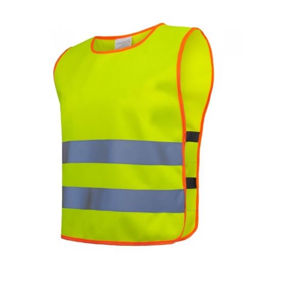 Vesta reflectorizanta pentru copii, galbena, marimea S