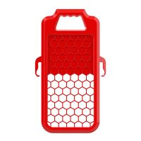 Gratar plastic, Beorol, 15x32 cm, Rosu