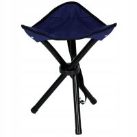 Scaun pliabil gradina, camping, pescuit, albastru, max 100 kg, 28x28x28 cm, Springos