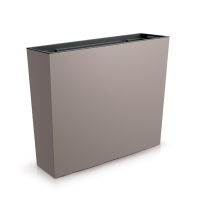 Jardiniera decorativa, cafeniu, 58x18x49.8 cm, Urbi Case