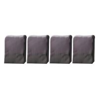 Bordura de gradina din plastic, imitatie de piatra, set 10 buc, 25x23 cm, Strend Pro